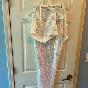 bachelorette two piece outfit